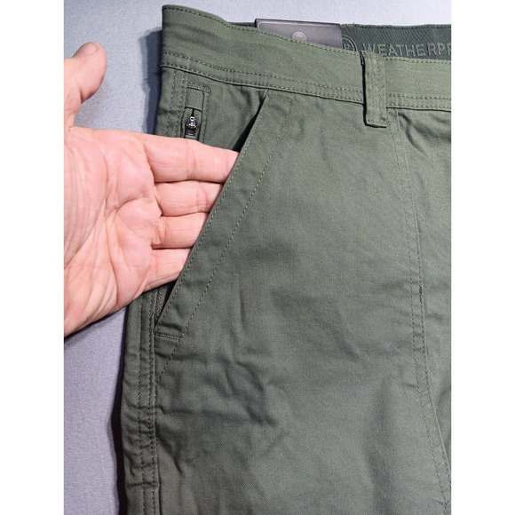 Weatherproof Men's 5 Pocket Trail Utility Pant Size 40W X 32L Green - Picture 2 of 8